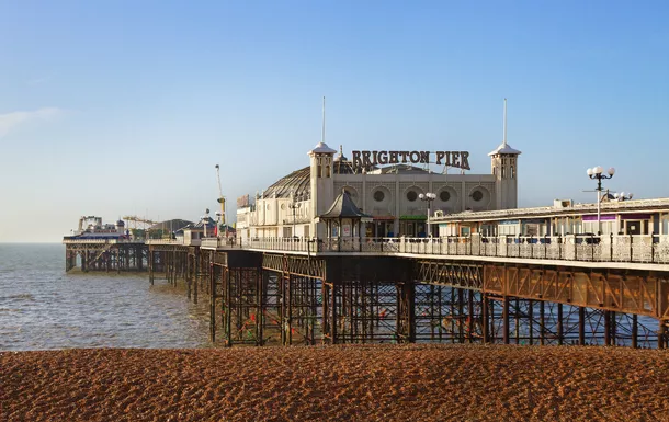 Brighton Pier in Brighton.©Ludmila Smite - stock.adobe.com
